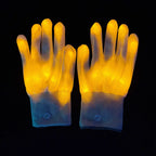 Illuminate Your Halloween with the Wireless LED Neon Purge Mask & Fiber Optic Gloves – Perfect for Carnivals, Cosplay, and Parties!