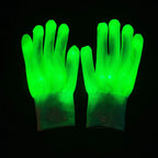Illuminate Your Halloween with the Wireless LED Neon Purge Mask & Fiber Optic Gloves – Perfect for Carnivals, Cosplay, and Parties!