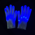 Illuminate Your Halloween with the Wireless LED Neon Purge Mask & Fiber Optic Gloves – Perfect for Carnivals, Cosplay, and Parties!