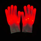 Illuminate Your Halloween with the Wireless LED Neon Purge Mask & Fiber Optic Gloves – Perfect for Carnivals, Cosplay, and Parties!
